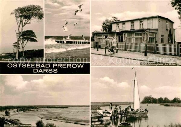 Prerow Ostseebad Esperort FDGB Erholungsheim Am Hafen Pe