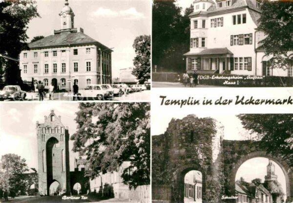 Templin Rathaus Erholungsheim Aufbau Berliner T
