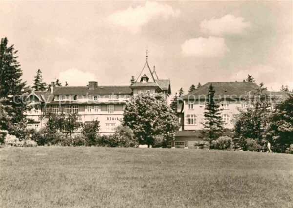 Oberhof Thueringen Erholungsheim Glückauf
