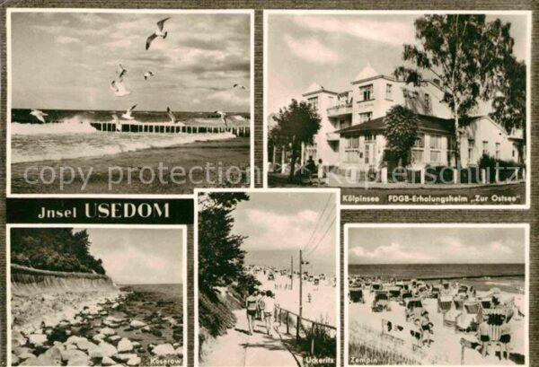 Usedom Erholungsheim zur Ostsee Uckerlitz Zemp