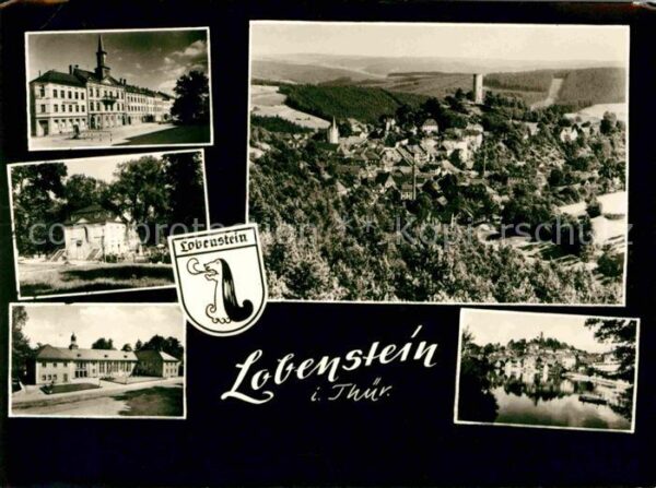 Lobenstein Bad Stadtansichten Panorama