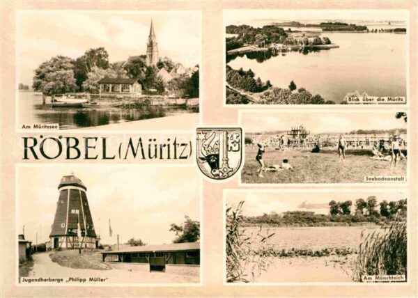 Roebel Mueritz See Jugendherberge Philipp Müller Seeba