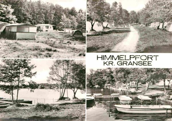 Himmelpfort Gansee Camping Schiffsanlegestelle