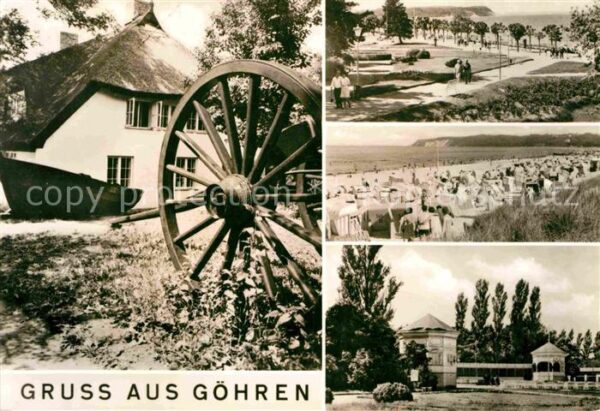 Goehren Ruegen Strand Kurpark