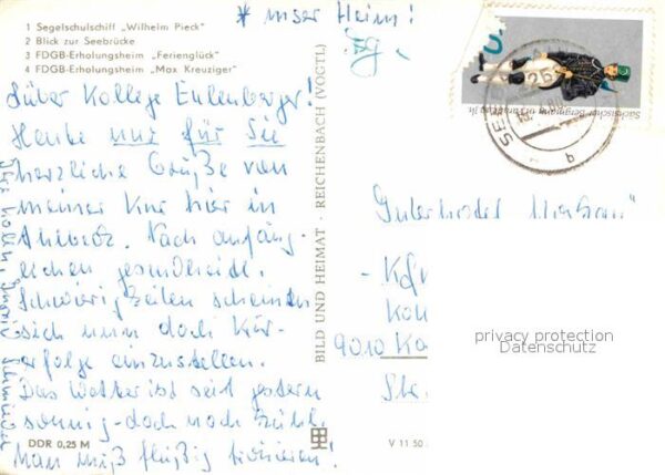 Ahlbeck Ostseebad Segelschulschiff Wilhelm Pieck Seebrück – Bild 2