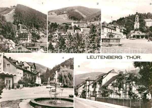 Leutenberg Thueringen Teilansicht Ernst Thälmann Oberschule M