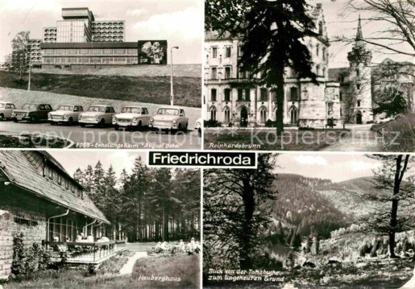Friedrichroda FDGB Erholungsheim August Bebel Heuberg