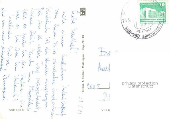 Friedrichroda FDGB Erholungsheim August Bebel Heuberg – Bild 2