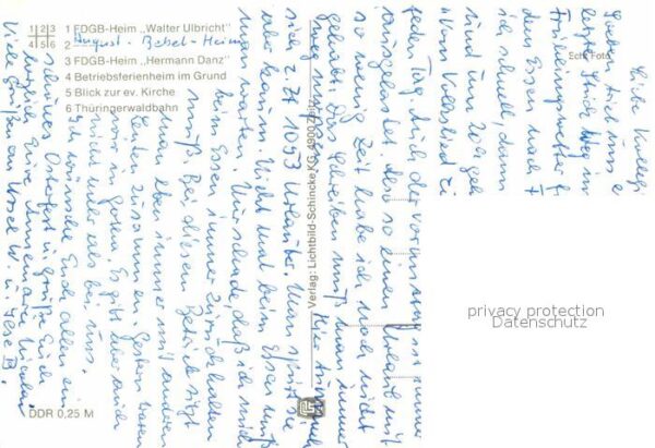 Friedrichroda Erholungsheim Walter Ulbricht Hermann D – Bild 2