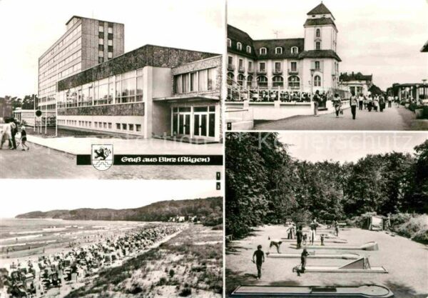 Binz Ruegen Ferienheim Arkona Strandpromenade Kurha