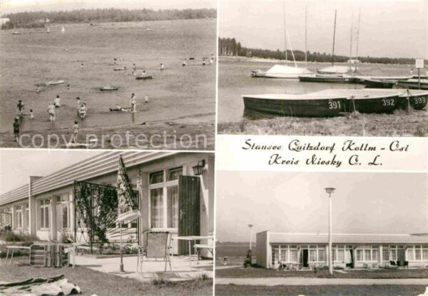Quitzdorf See Stausee Segelboote Fereienwohnung