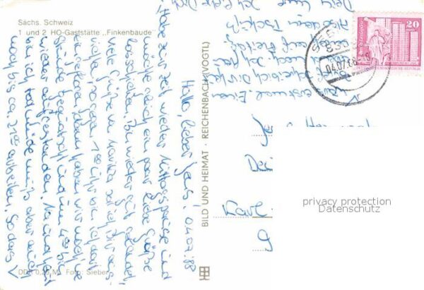 Sebnitz Gaststätte Finkenbaude Teilansicht – Bild 2