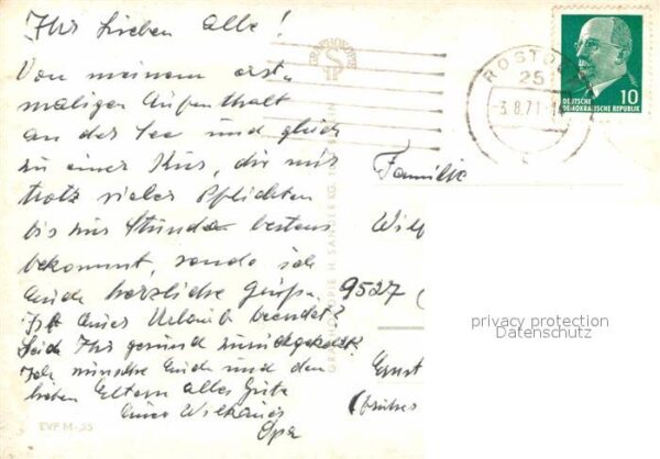 Graal-Mueritz Ostseebad Strandhalle Karl Marx Strasse Strand – Bild 2