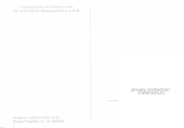 Kniebis Freudenstadt Fliegeraufnahme – Bild 2