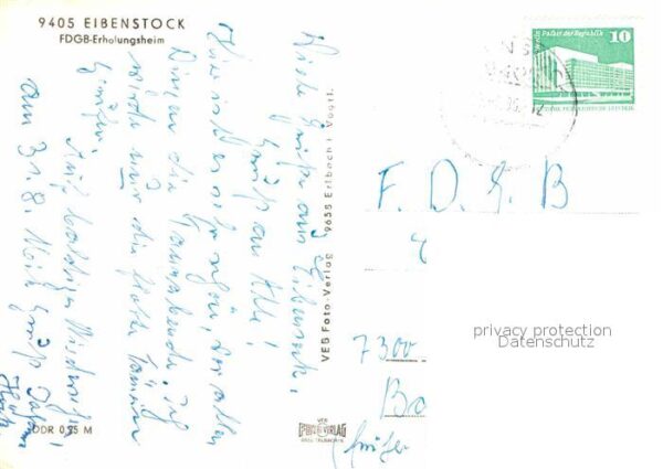 Eibenstock FDGB Erholungsheim – Bild 2