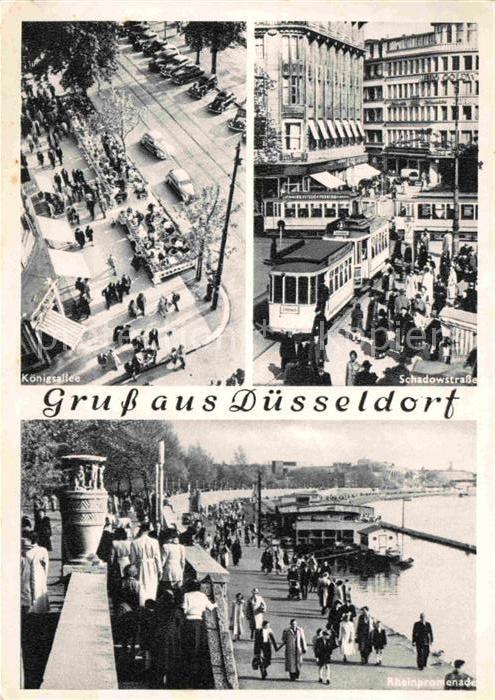 Duesseldorf Schadowstrasse Königsallee Rheinpromena