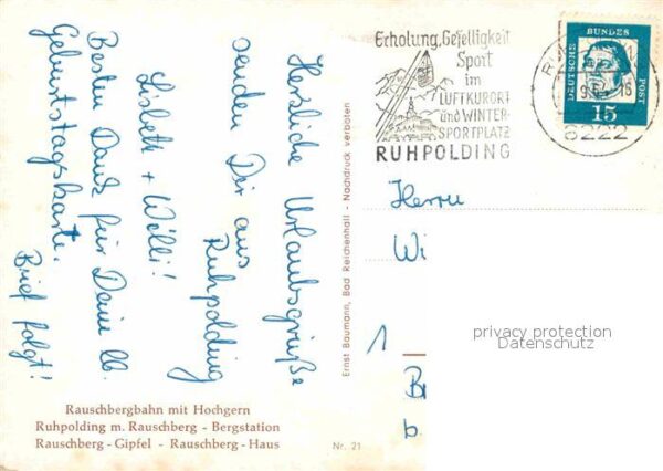 Ruhpolding Rauschberg Seilbahn Gipfelkreuz Panoram – Bild 2