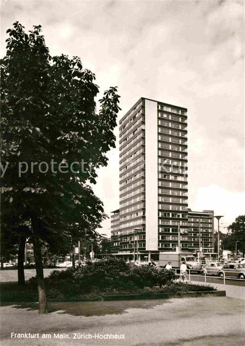 Frankfurt Main Zürich Hochhaus