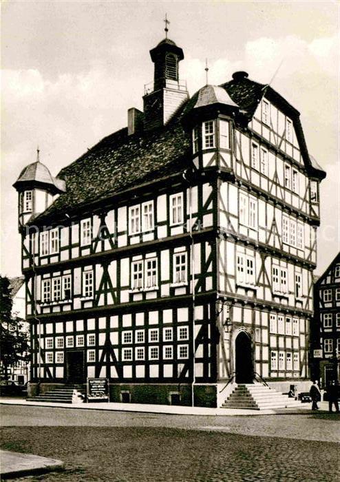 Melsungen Fulda Rathaus Fachwerkhaus