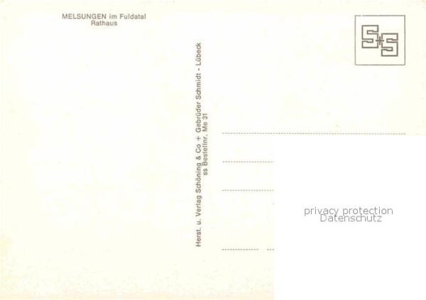 Melsungen Fulda Rathaus Fachwerkhaus – Bild 2