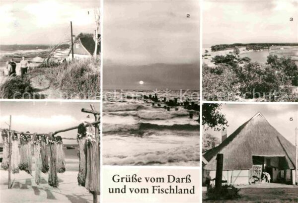 Darss Region Ostsee Steilküste Ahrenshoop Sonnenuntergang Z