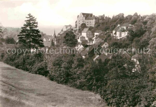 Koenitz Ortsansicht mit Burg 16. Jhdt. seit 194