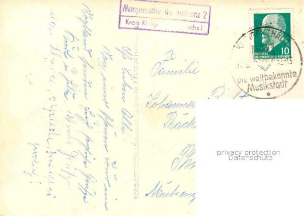 Klingenthal Vogtland Teilansicht – Bild 2