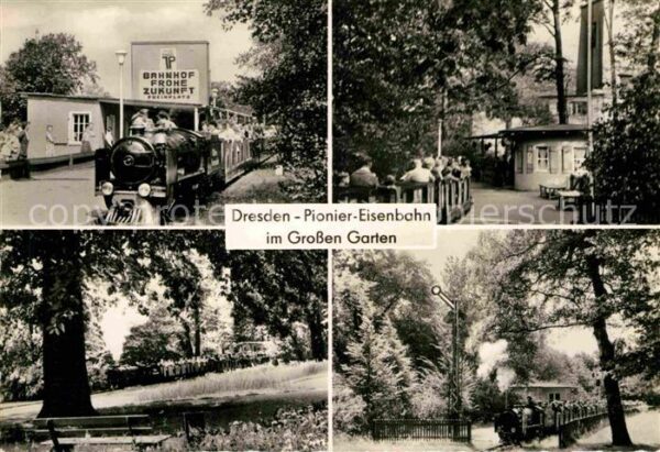 Dresden Pionier Eisenbahn im Grossen Garten