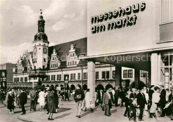 Leipzig Messehaus am Markt Altes Rathaus Messes
