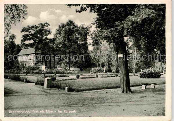 Pretzsch Elbe Kurpark Eisenmoorbad