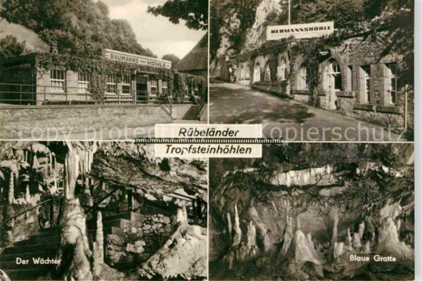 Ruebeland Harz Rübeländer Tropfsteinhöhlen Hermannshöh