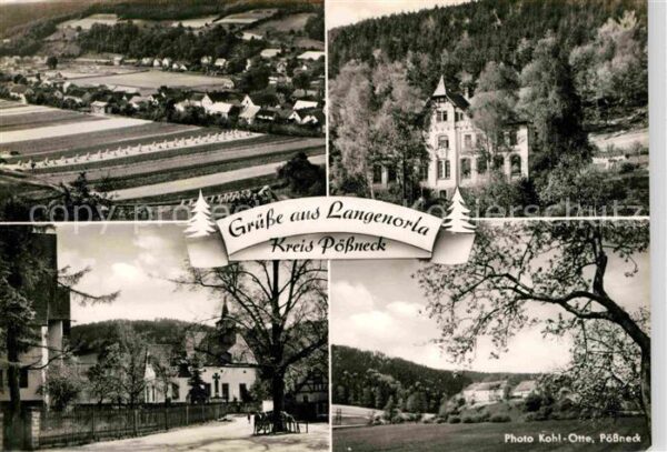 Langenorla Teilansichten Aufnahme Nr 31 Handdruck
