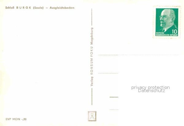 Burgk Saale-Orla-Kreis Schloss Ausgleichsbecken – Bild 2