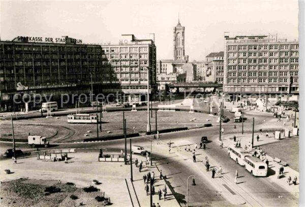 Berlin Alexanderplatz Hauptstadt der DDR