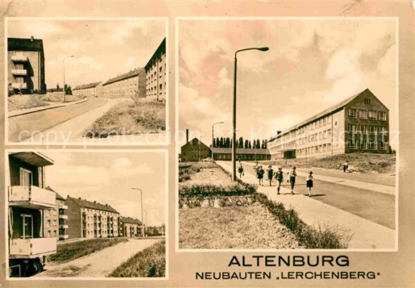 Altenburg Thueringen Neubauten Lerchenberg