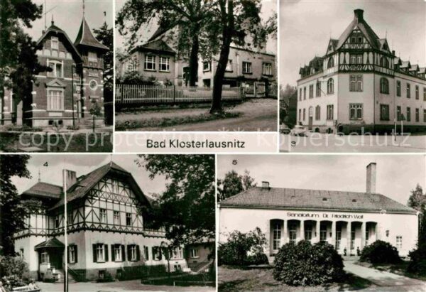 Bad Klosterlausnitz Villa Dora Kurheim Am Buchberg Erholung