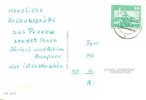 Prerow Ostseebad Erholungsheim Strand – Bild 2