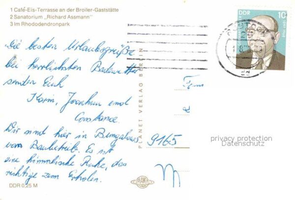 Graal-Mueritz Ostseebad Cafe Eis Terrasse Broiler Gaststätte Sa – Bild 2