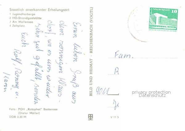 Klausdorf Mellensee Jugendherberge HO Strandgaststätte Zelt – Bild 2