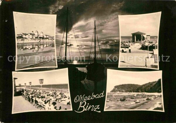 Binz Ruegen Hotels am Strand Musikpavillon Küste Ab