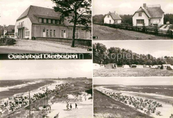 Dierhagen Ostseebad FDGB Heim Ernst Moritz Arndt Urlauberdo