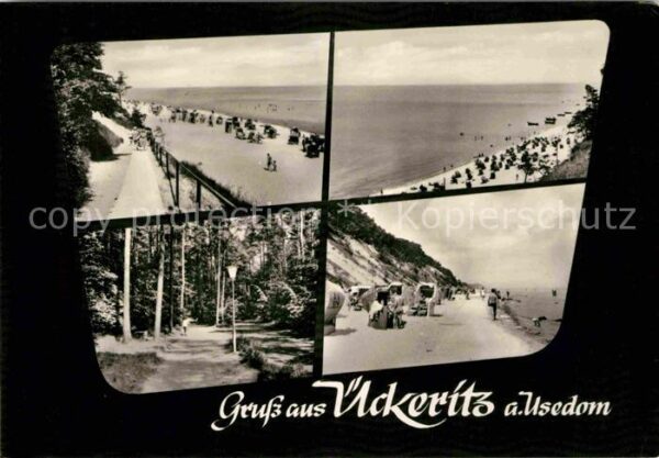 Ueckeritz Usedom Strand Küste Promenade