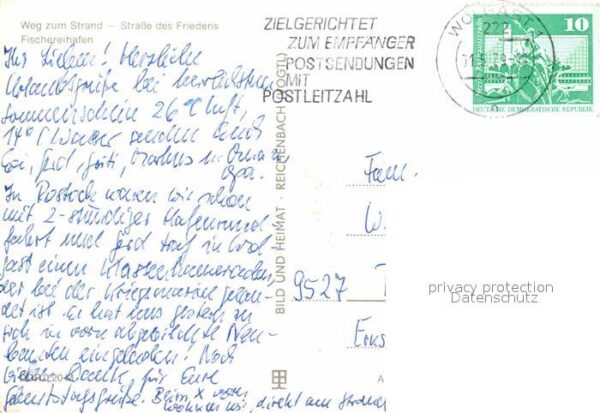 Karlshagen Weg zum Strand Strasse des Friedens Fis – Bild 2