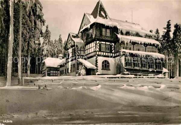 Friedrichroda Spiessberghaus Thüringer Wald im Winter