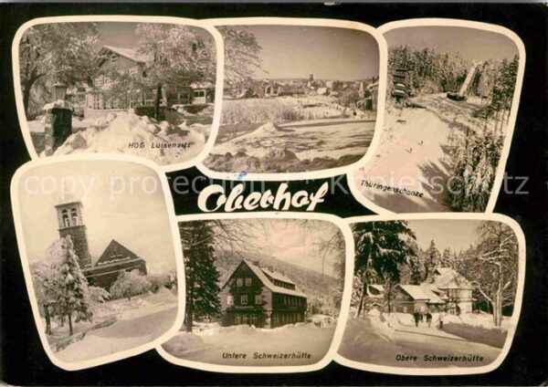 Oberhof Thueringen HOG Luisensitz Thüringenschanze Schweiz