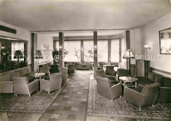 Oberhof Thueringen VDK Erholungsheim Vestibül