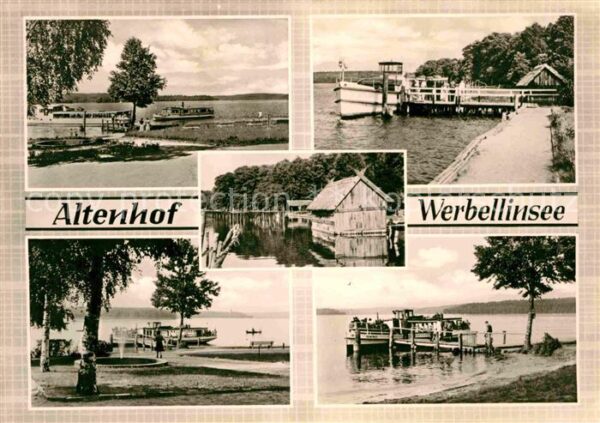 Altenhof Eberswalde Bootsanleger am Werbellinsee Promenade