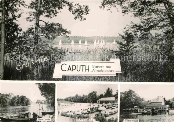 Caputh Segelregatta Gemünde Strandbad Fährhaus