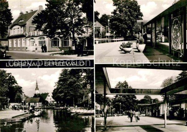 Luebbenau Spreewald HO Gaststätte Zum grünen Strand der Spr