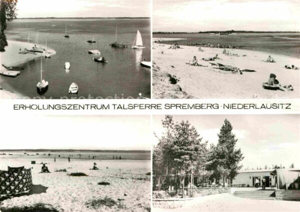 Spremberg Niederlausitz Erholungszentrum Talsperre Badestrand G